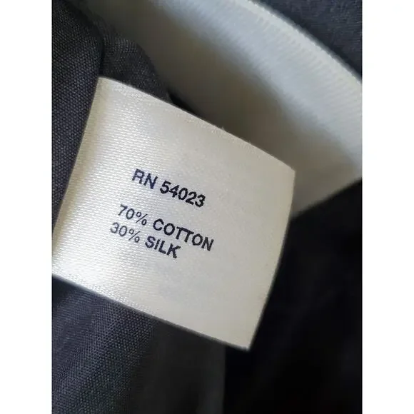 Gap Women's Black Solid Cotton Off The Shoulder Casual Knee Length Dress Size 12 - Picture 10 of 13